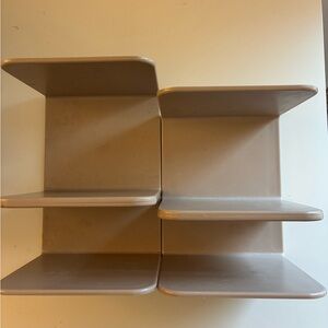 Caraway magnetic pot/pan organizers - set of 4